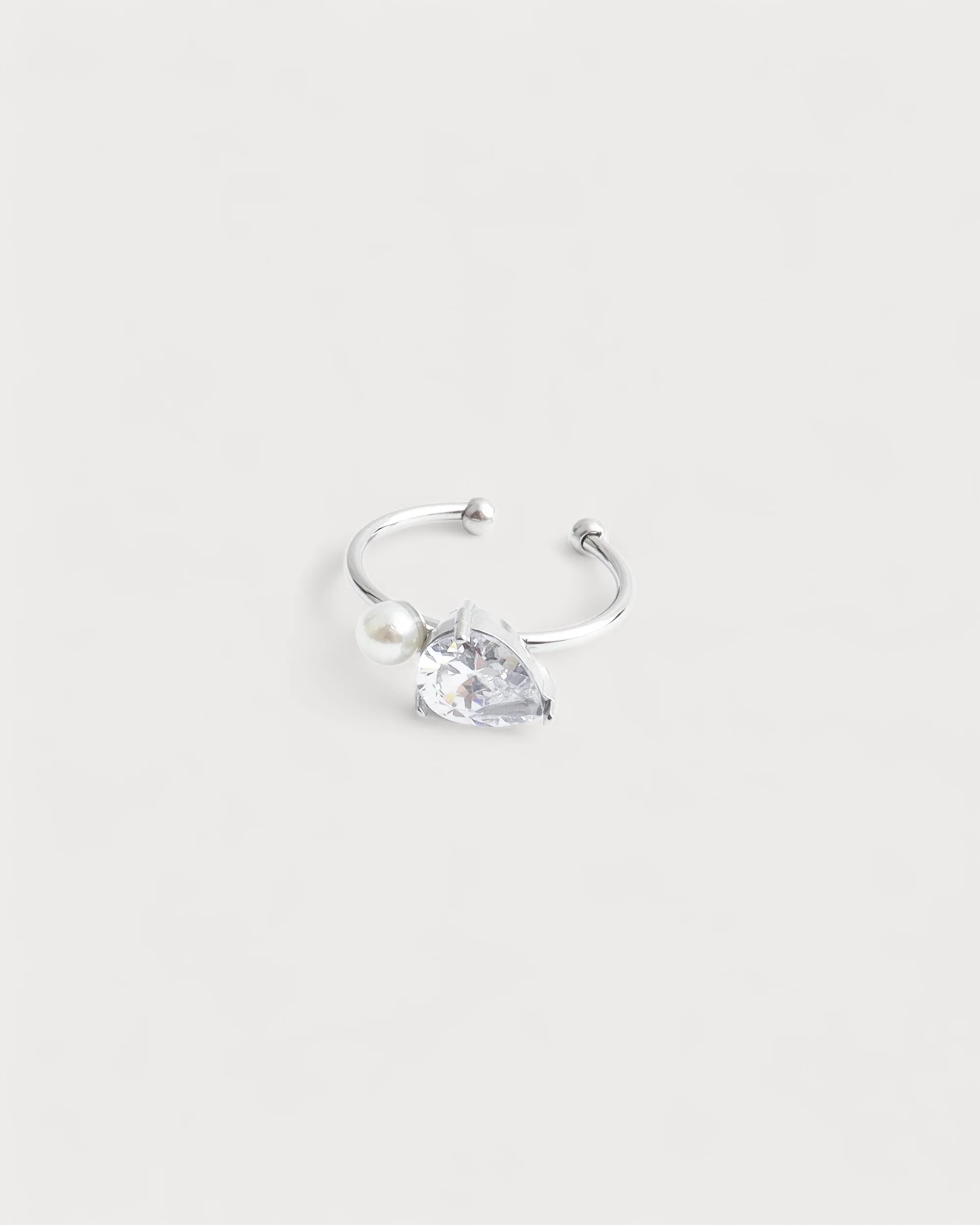 Mireille - Bague - Acier inoxydable - Ajustable - Image 2