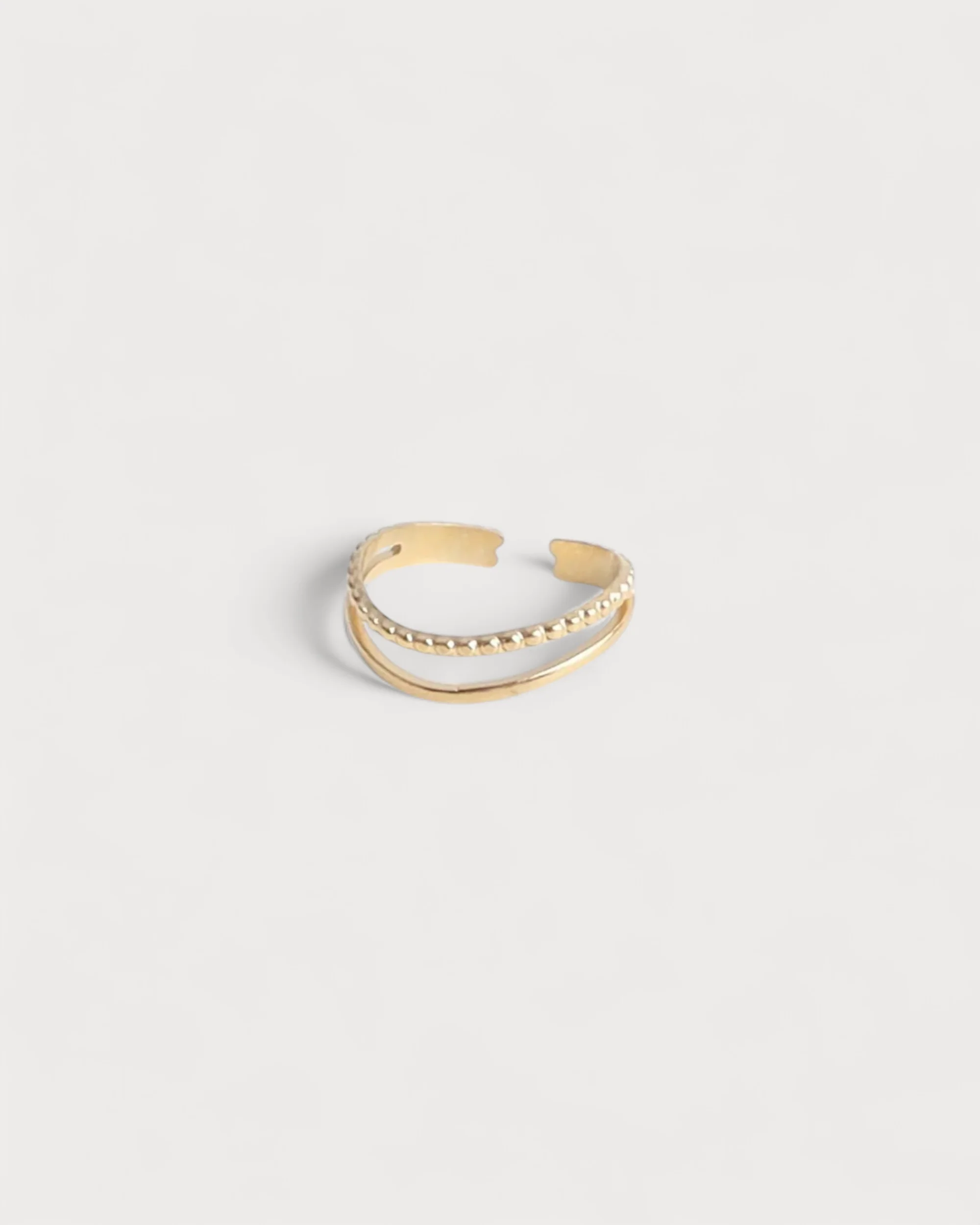 Mirthe - Bague - Acier inoxydable - Ajustable