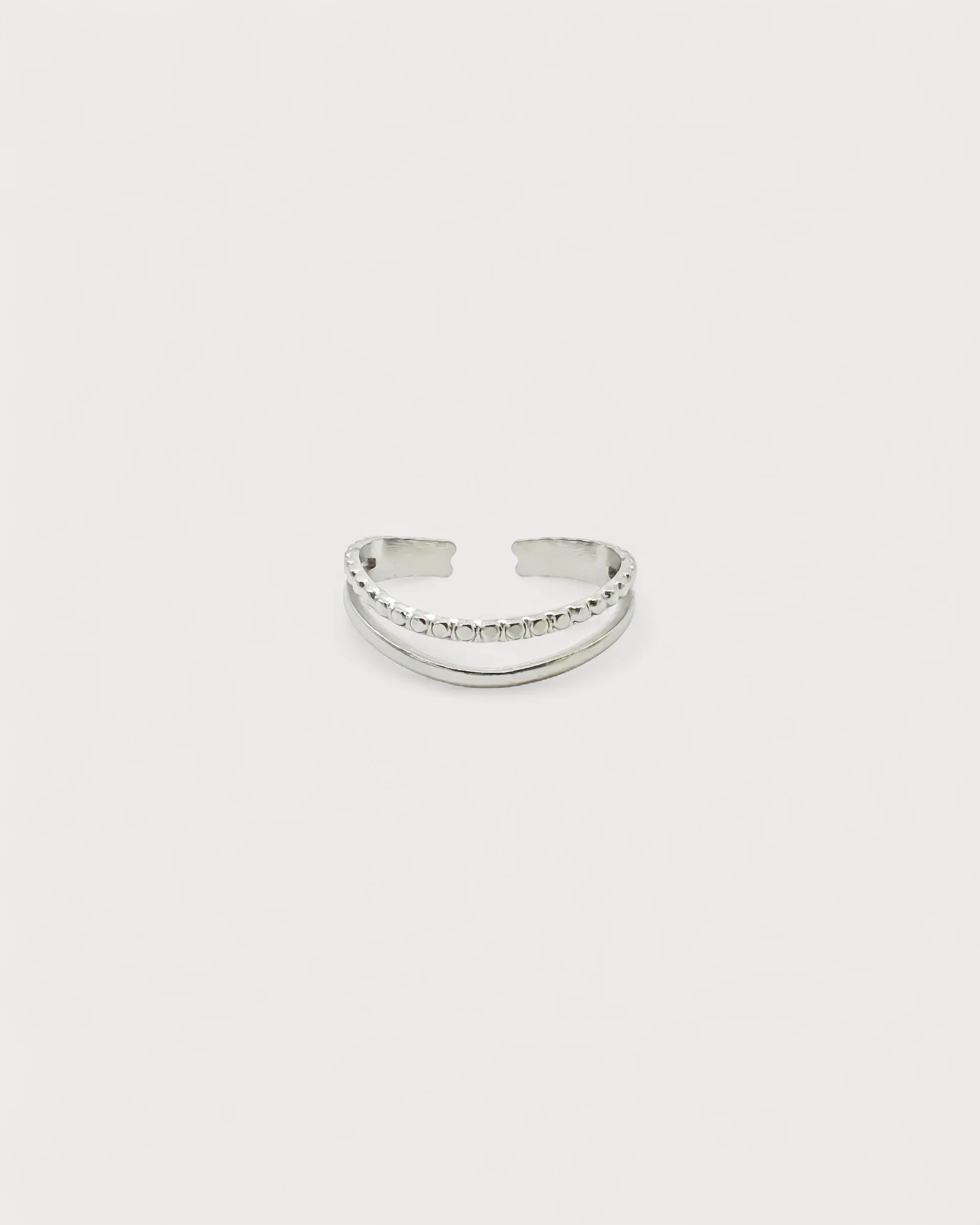 Mirthe - Bague - Acier inoxydable - Ajustable - Image 4