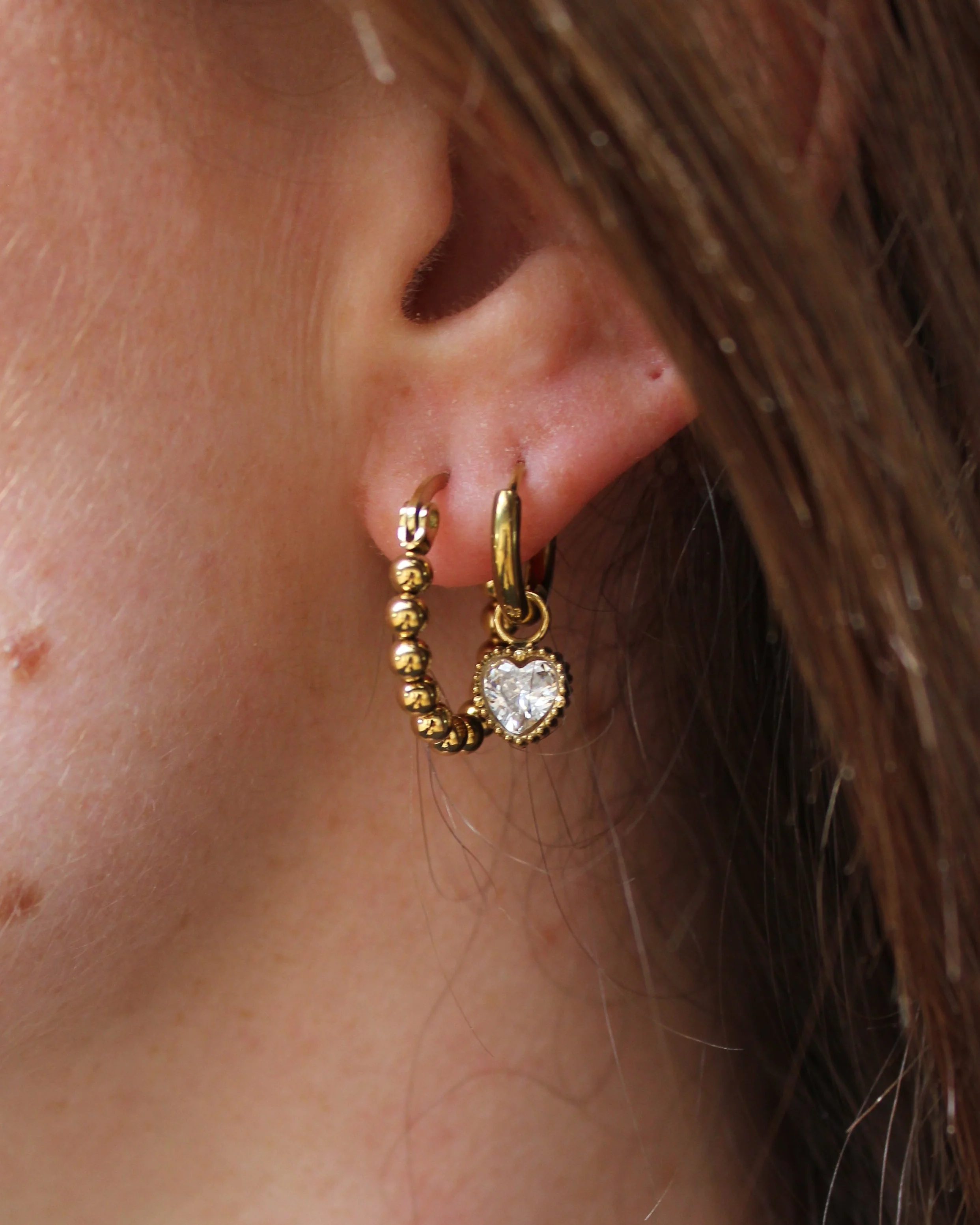 Nasira - Boucles d'oreilles - Acier inoxydable - Image 2
