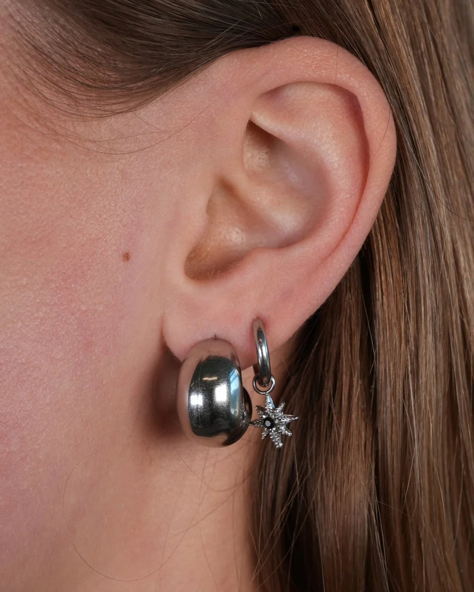 Nyna - Boucles d'oreilles - Acier inoxydable - Image 2