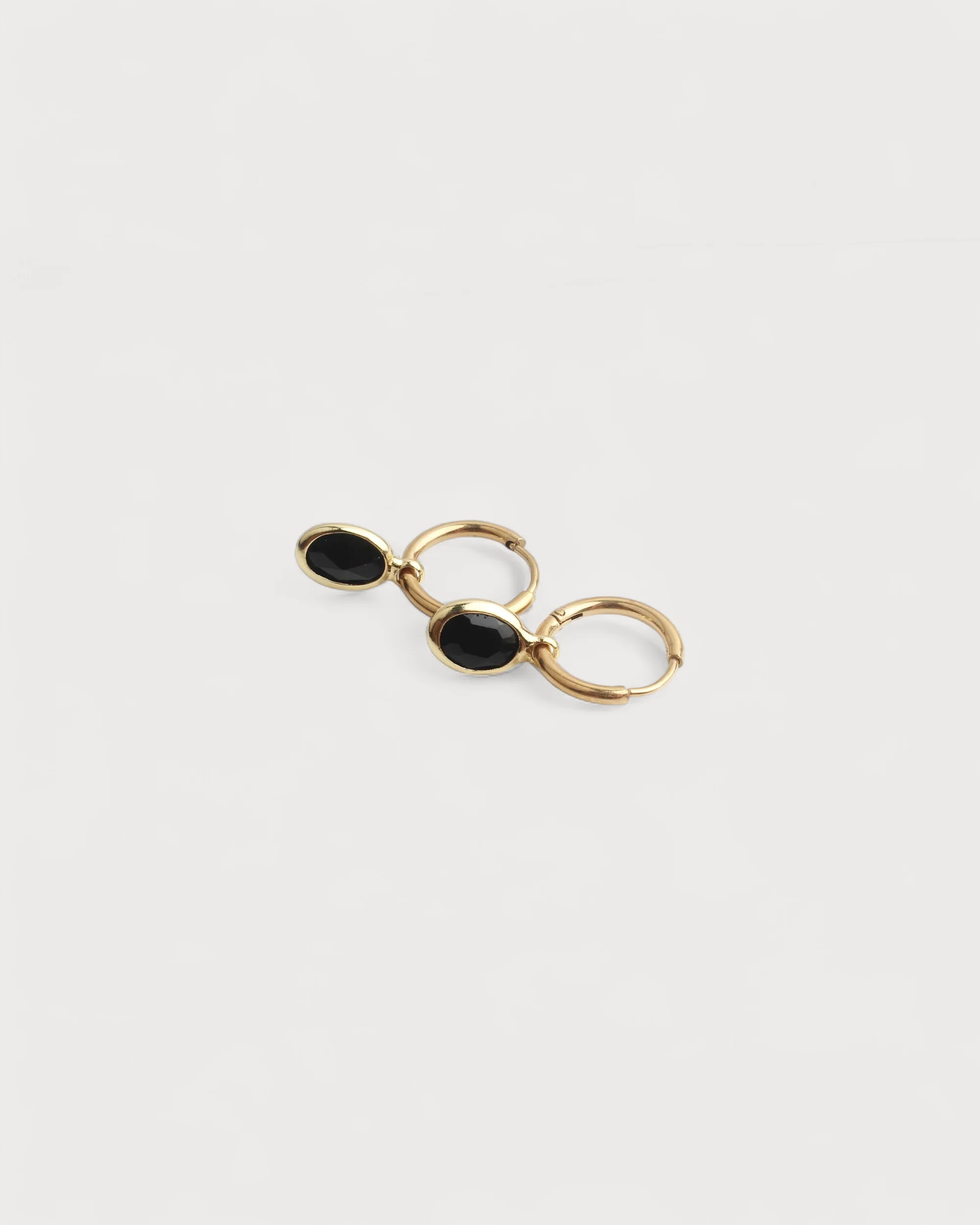 Dana ovale - Boucles d'oreilles - Acier inoxydable - Image 3
