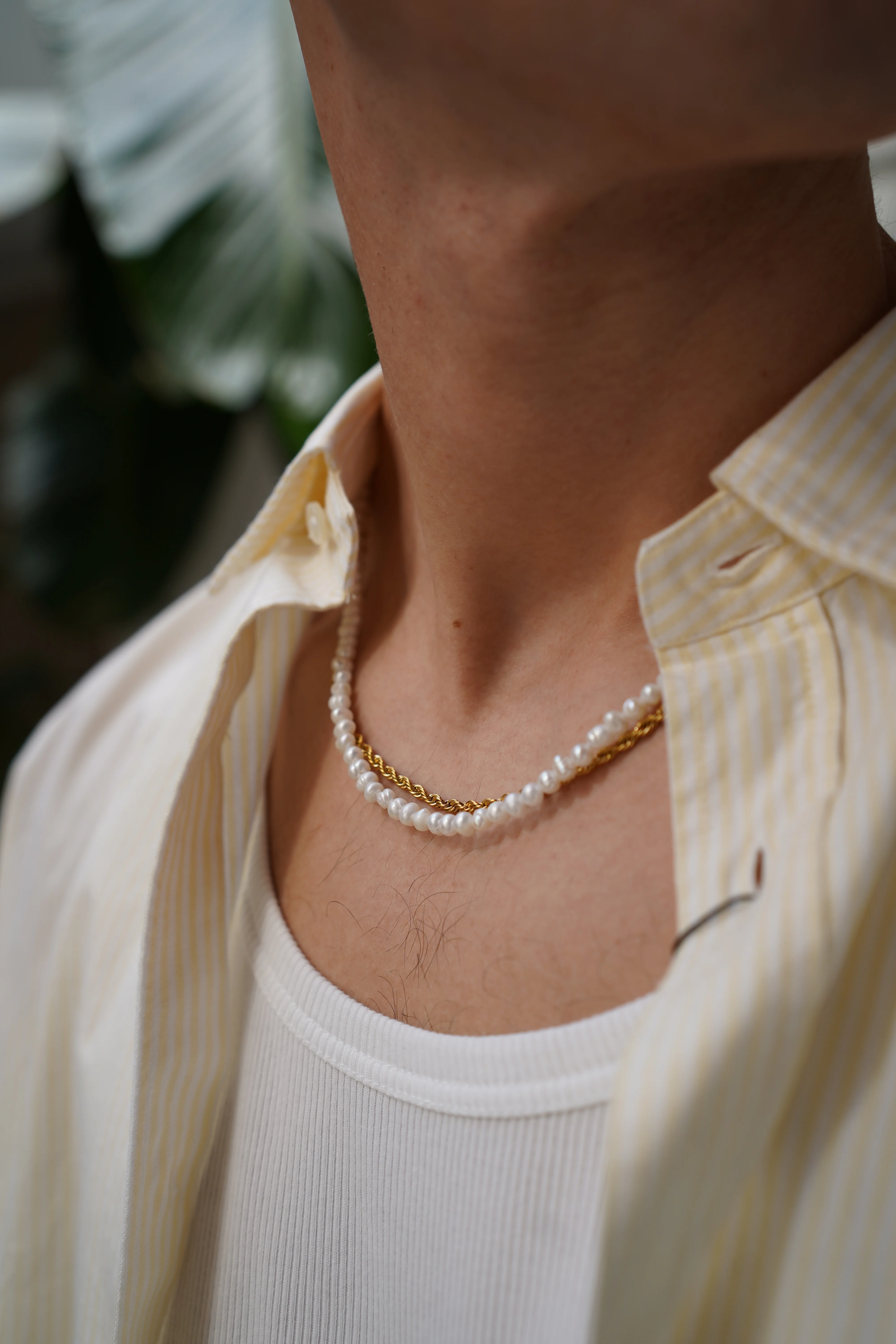 Perle - Collier - Acier inoxydable - Image 6