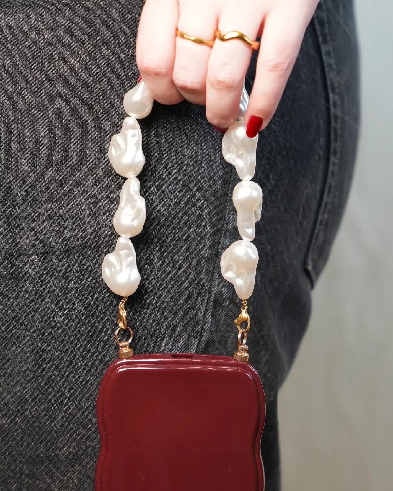 Pearl - Lanière de téléphone - Acier inoxydable - Image 4