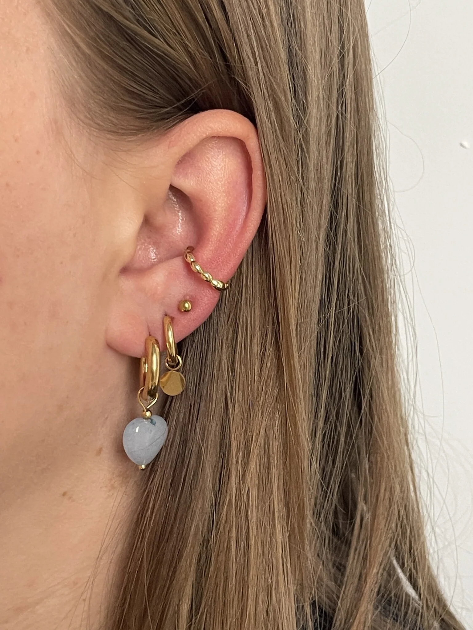 Penny - Boucles d'oreilles - Acier inoxydable - Image 2
