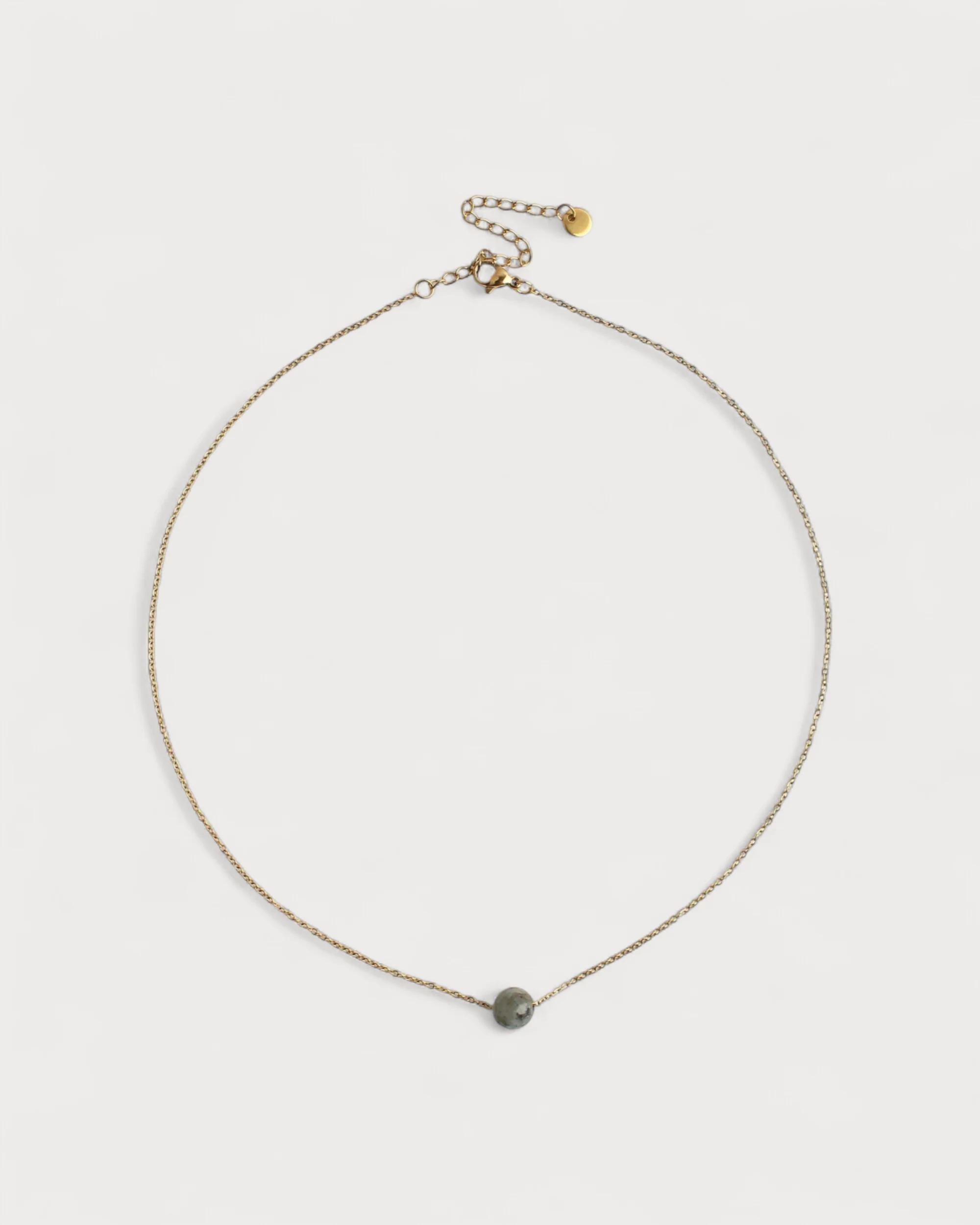 Pierre Damour - Collier - Acier inoxydable - Pierre naturelle - Image 3
