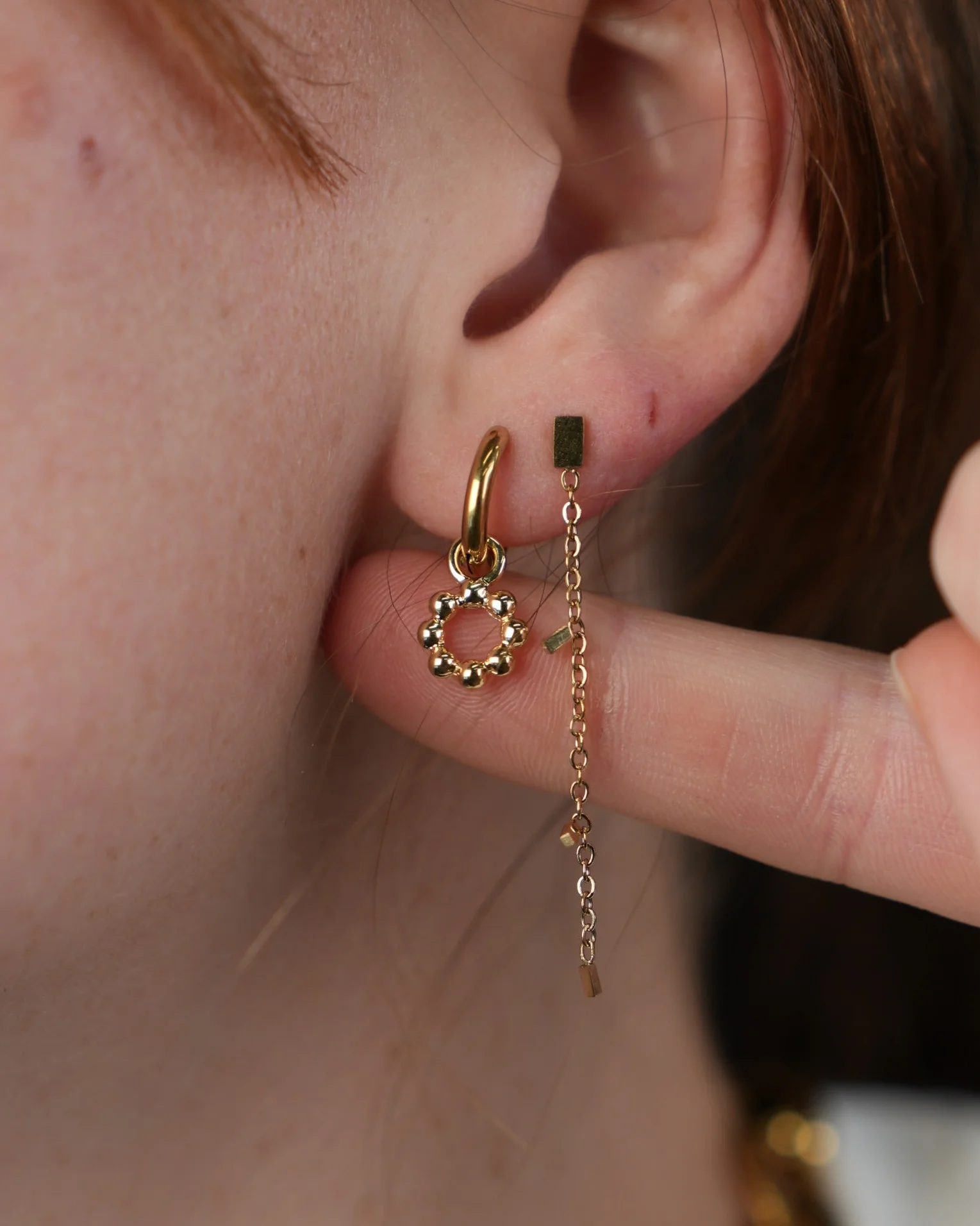 Lova - Boucles d'oreilles - Acier inoxydable - Image 2
