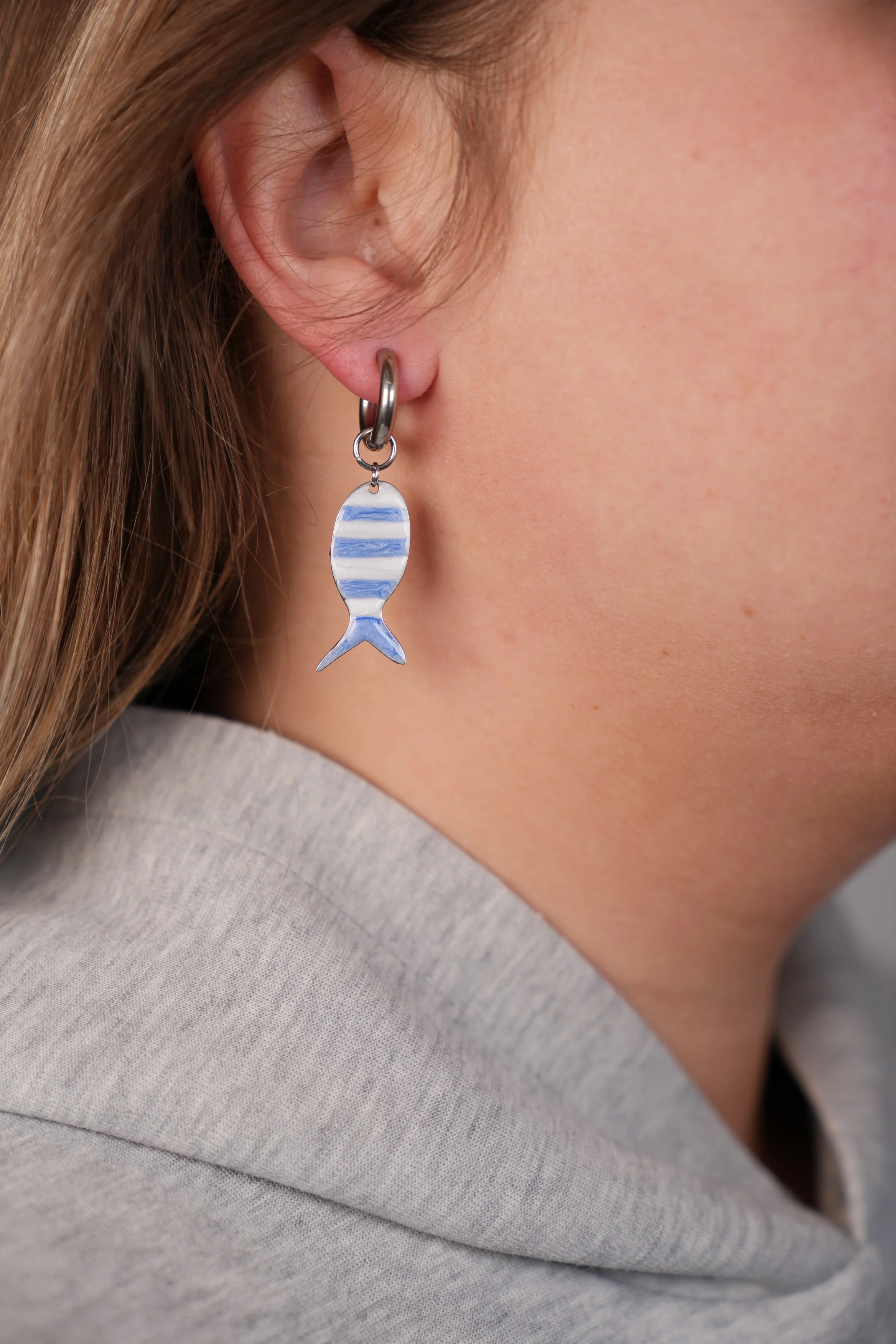Sammy - Boucles d'oreilles - Acier inoxydable - Image 2