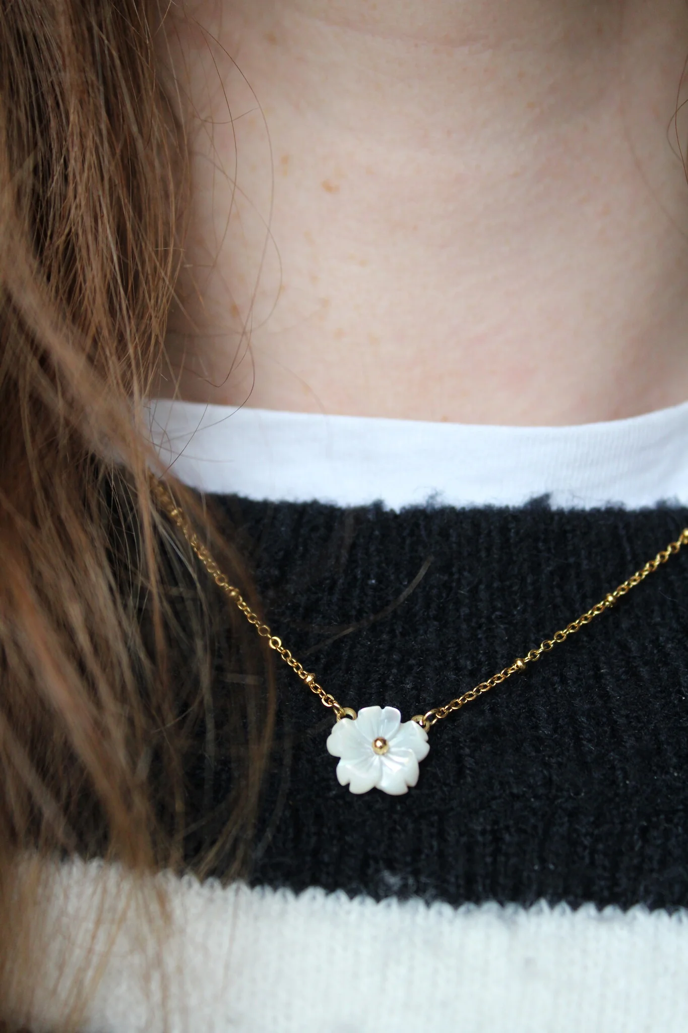 Shell Flower - Collier - Acier inoxydable - Image 4