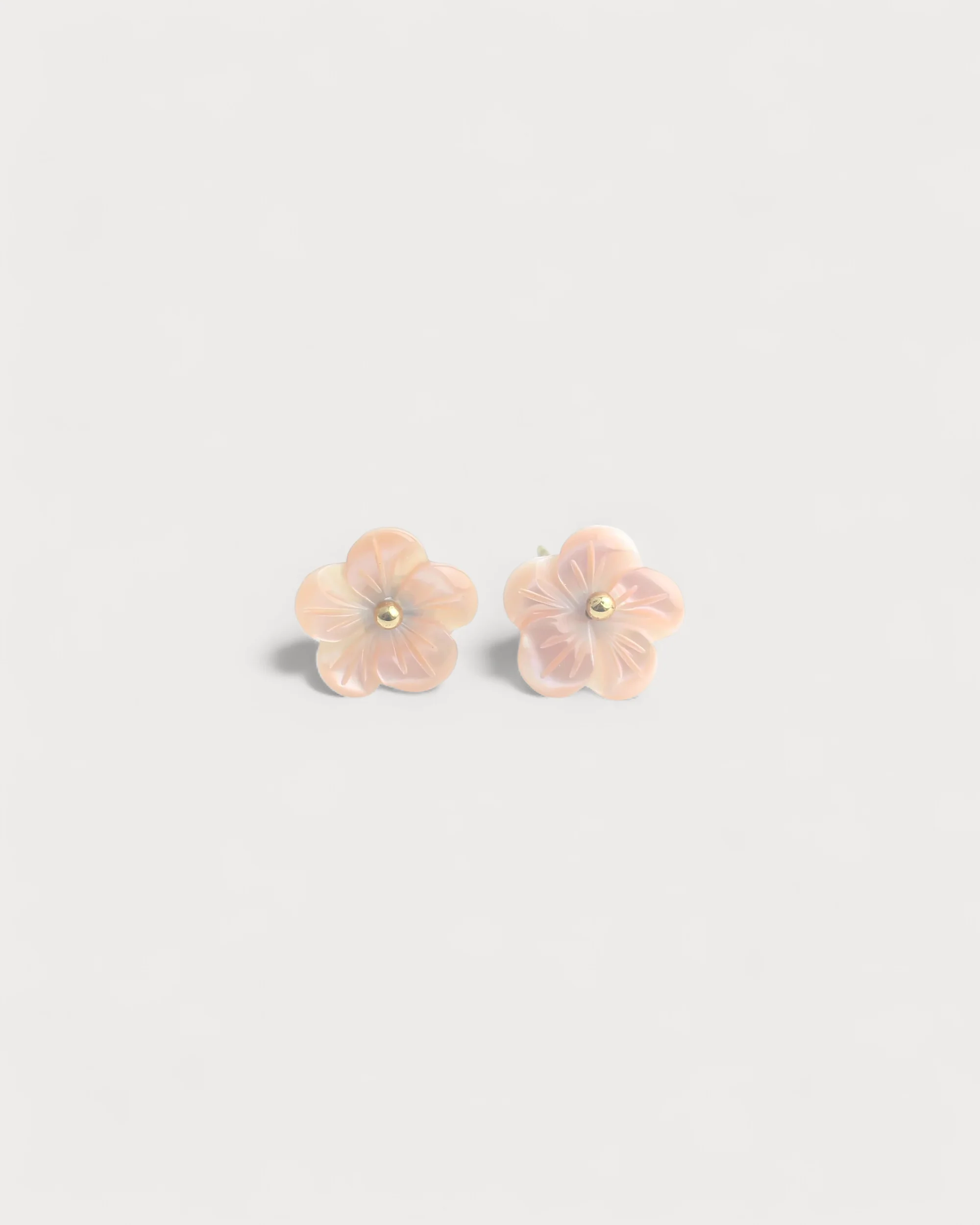 Shell Flower - Clou - Boucles d'oreilles - Acier inoxydable - Image 3