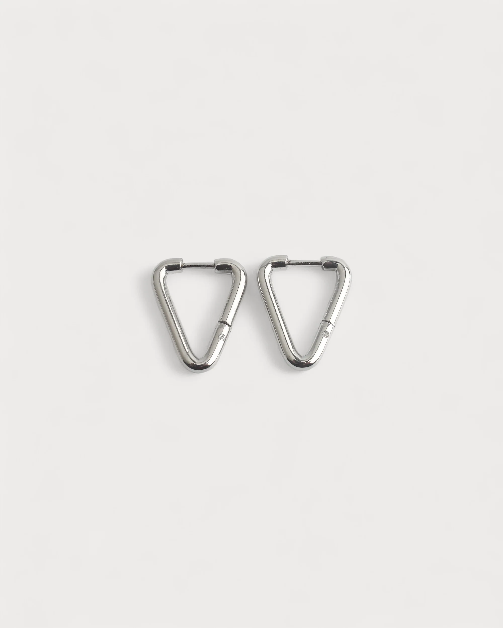 Small Triangle - Boucles d'oreilles - Acier inoxydable - Image 3