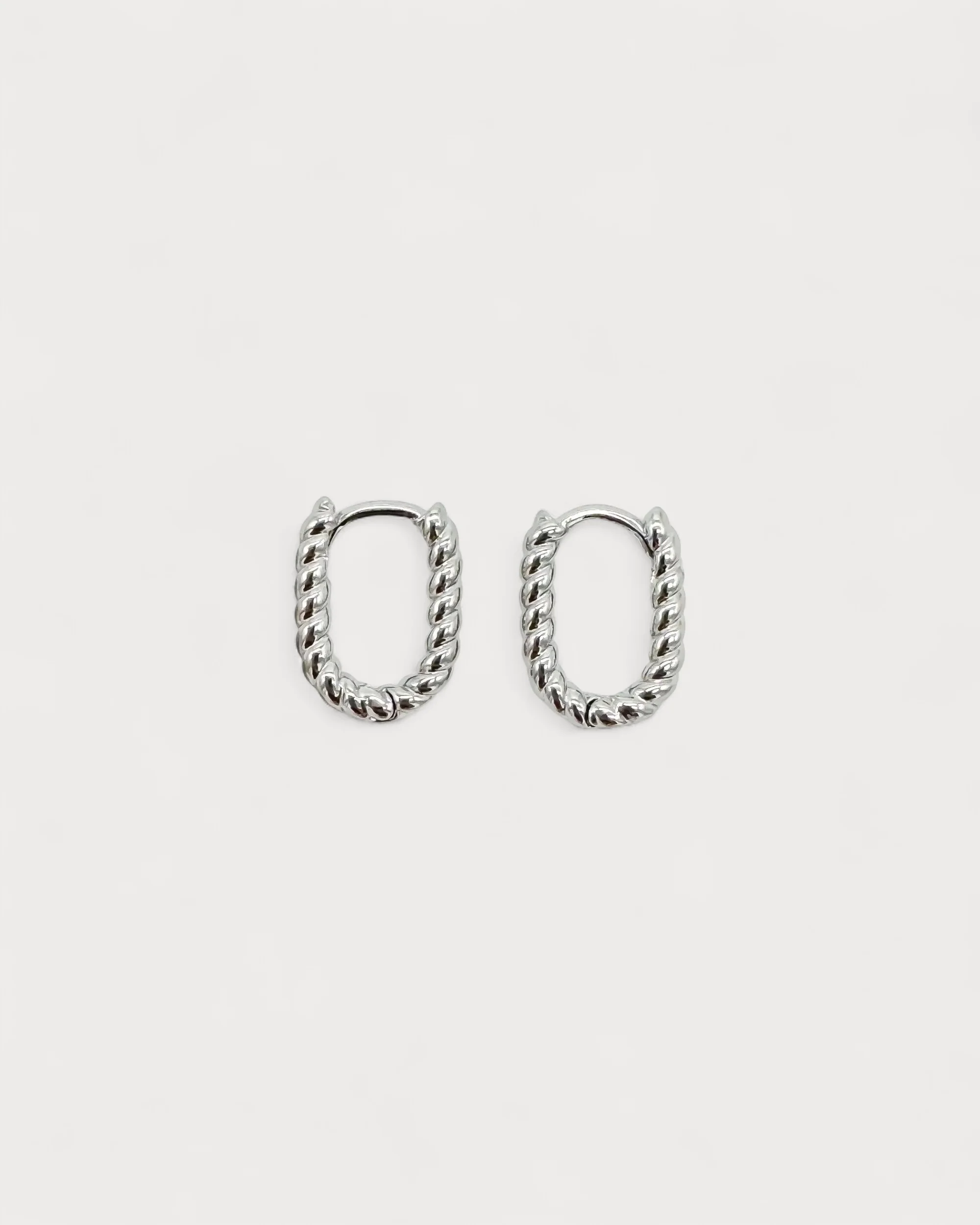 Small Turned Odette - Boucles d'oreilles - Acier inoxydable - Image 8