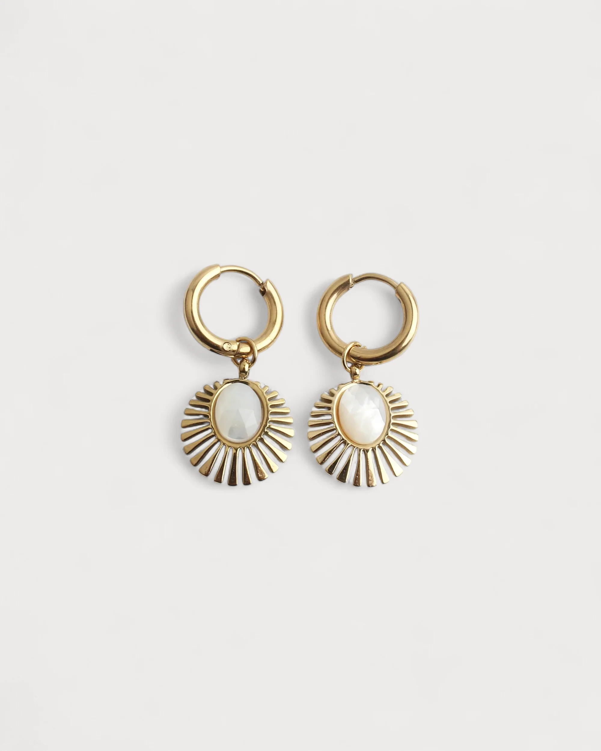 Solenge - Boucles d'oreilles - Acier inoxydable - Image 3