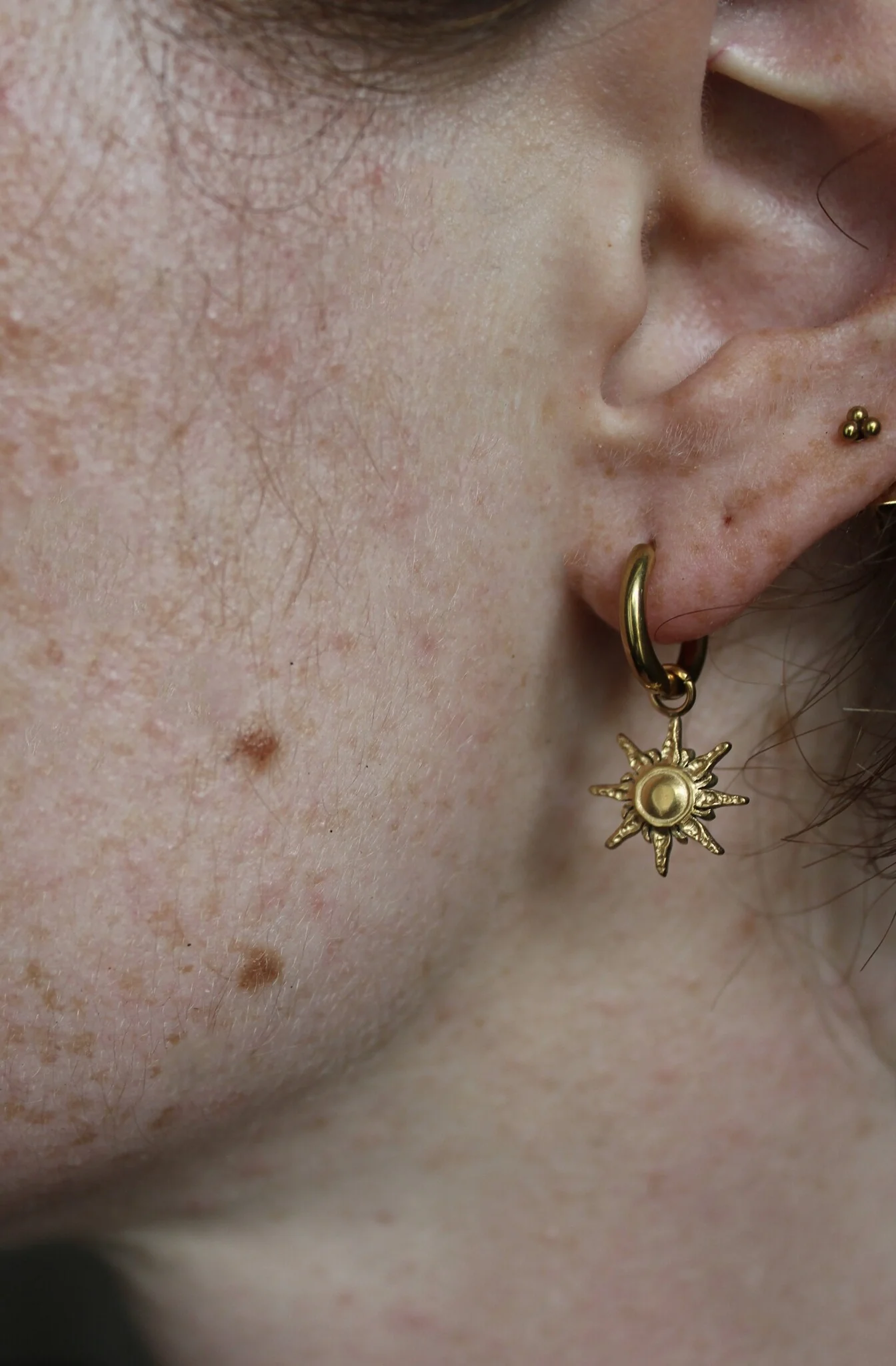 Sonne - Boucles d'oreilles - Acier inoxydable - Image 2