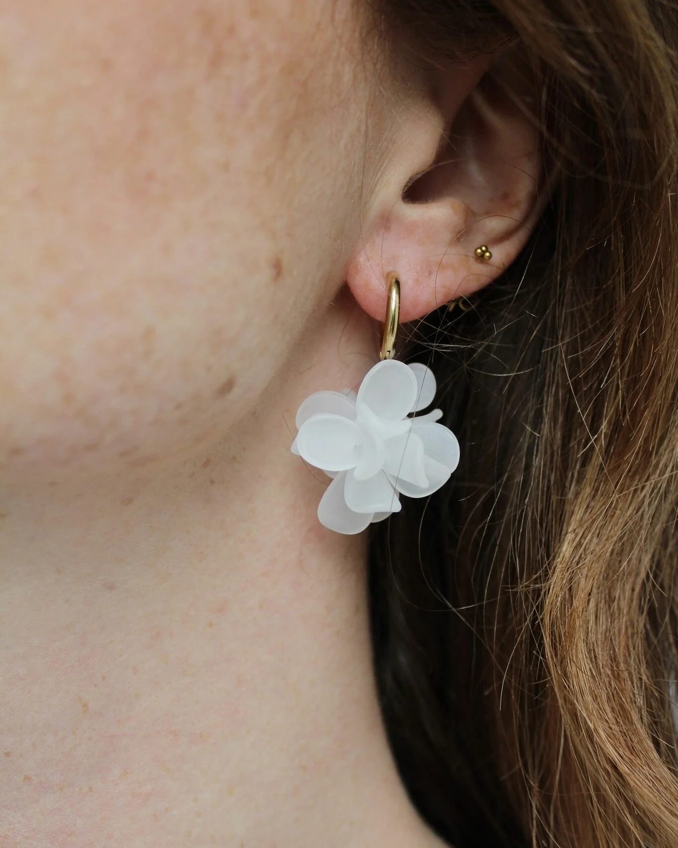 Straya - Boucles d'oreilles - Acier inoxydable - Image 2