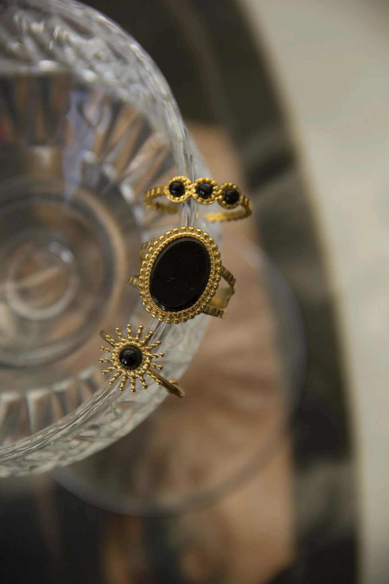 Sunny - Bague - Pierre naturelle - Acier inoxydable - Tellable - Image 4