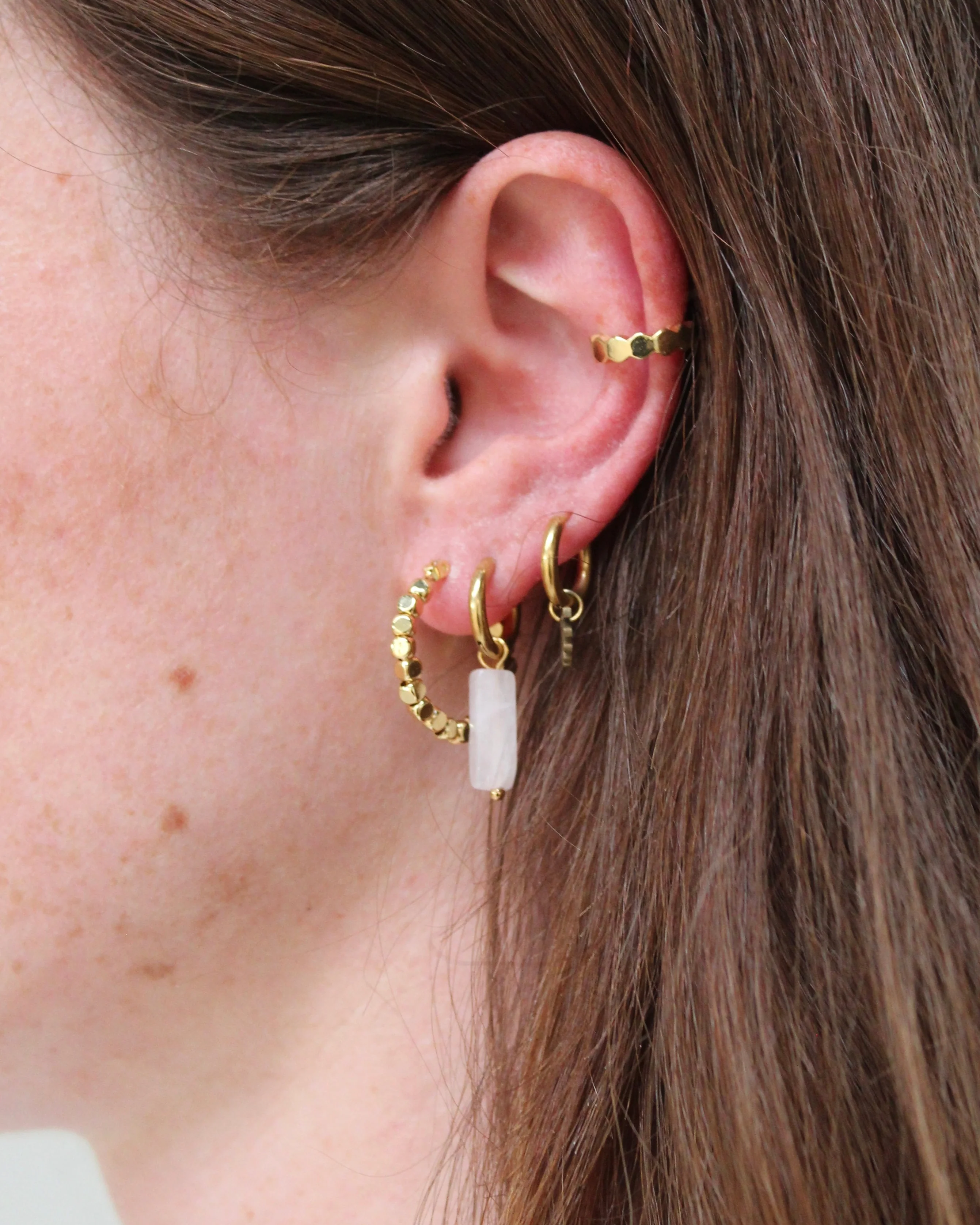 Adinda - Boucle d'oreille - Acier inoxydable - Image 4