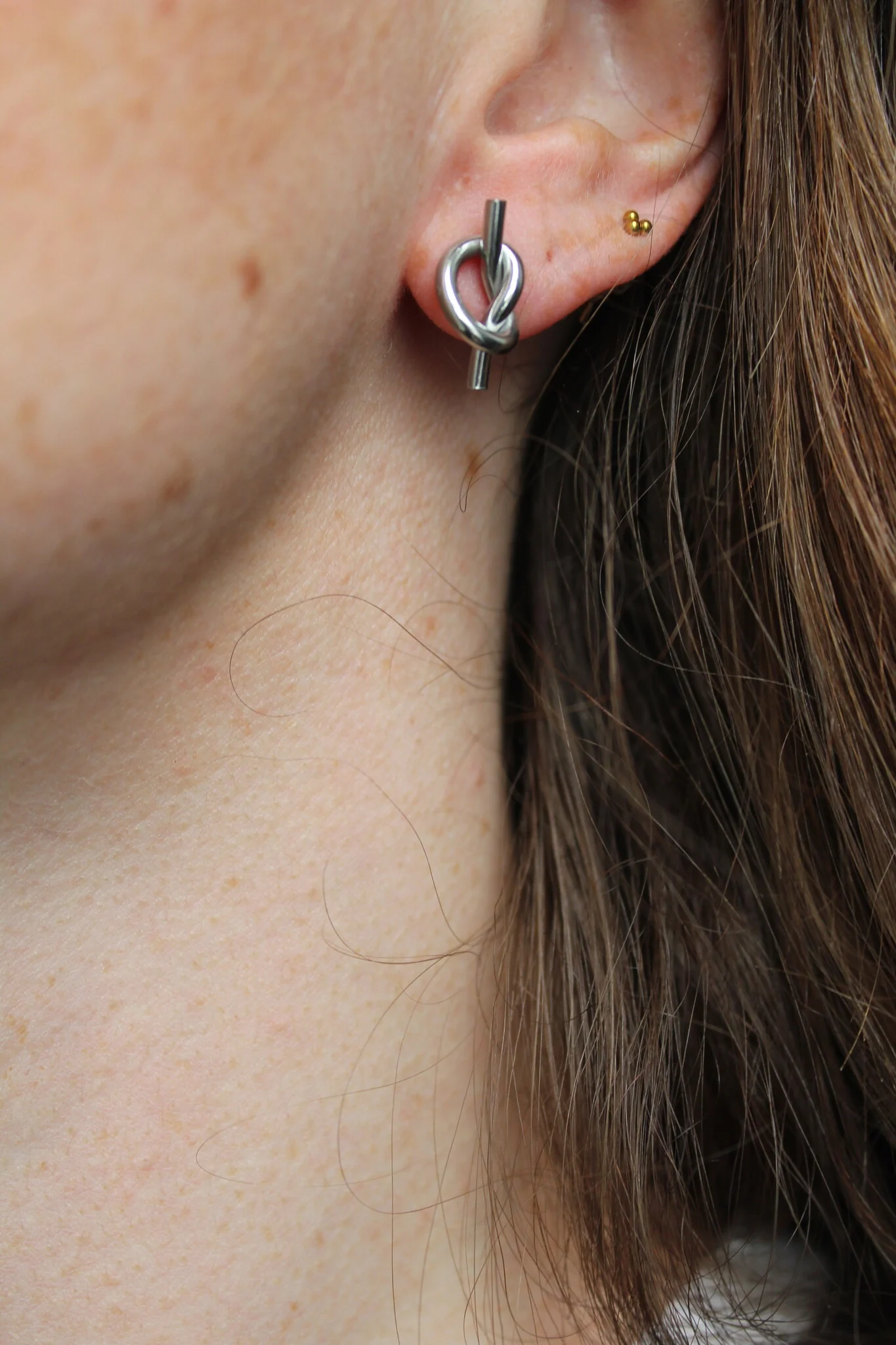 Syra - Clou - Boucles d'oreilles - Acier inoxydable - Image 4