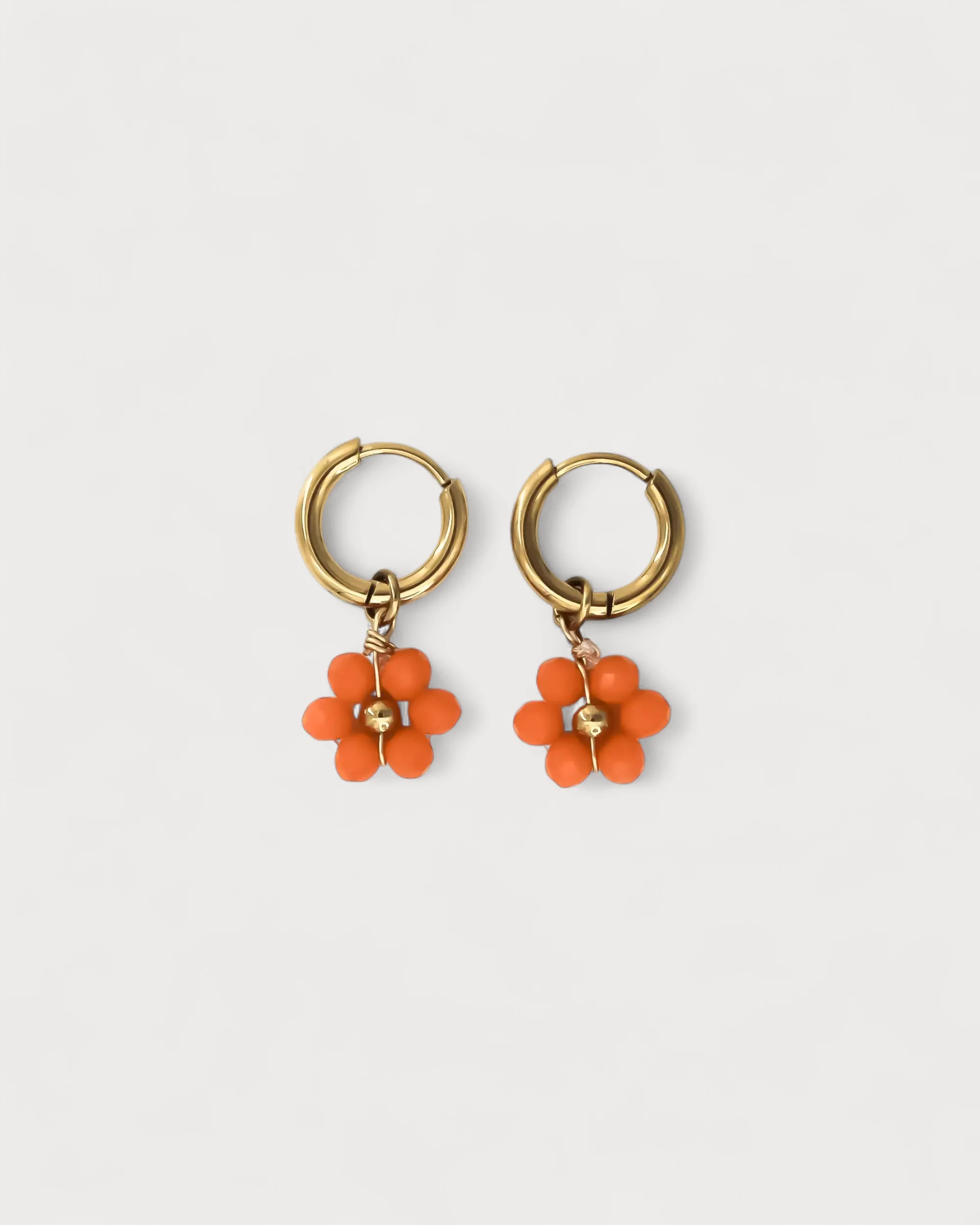 Tiny Flower - Boucles d'oreilles - Acier inoxydable - Image 3