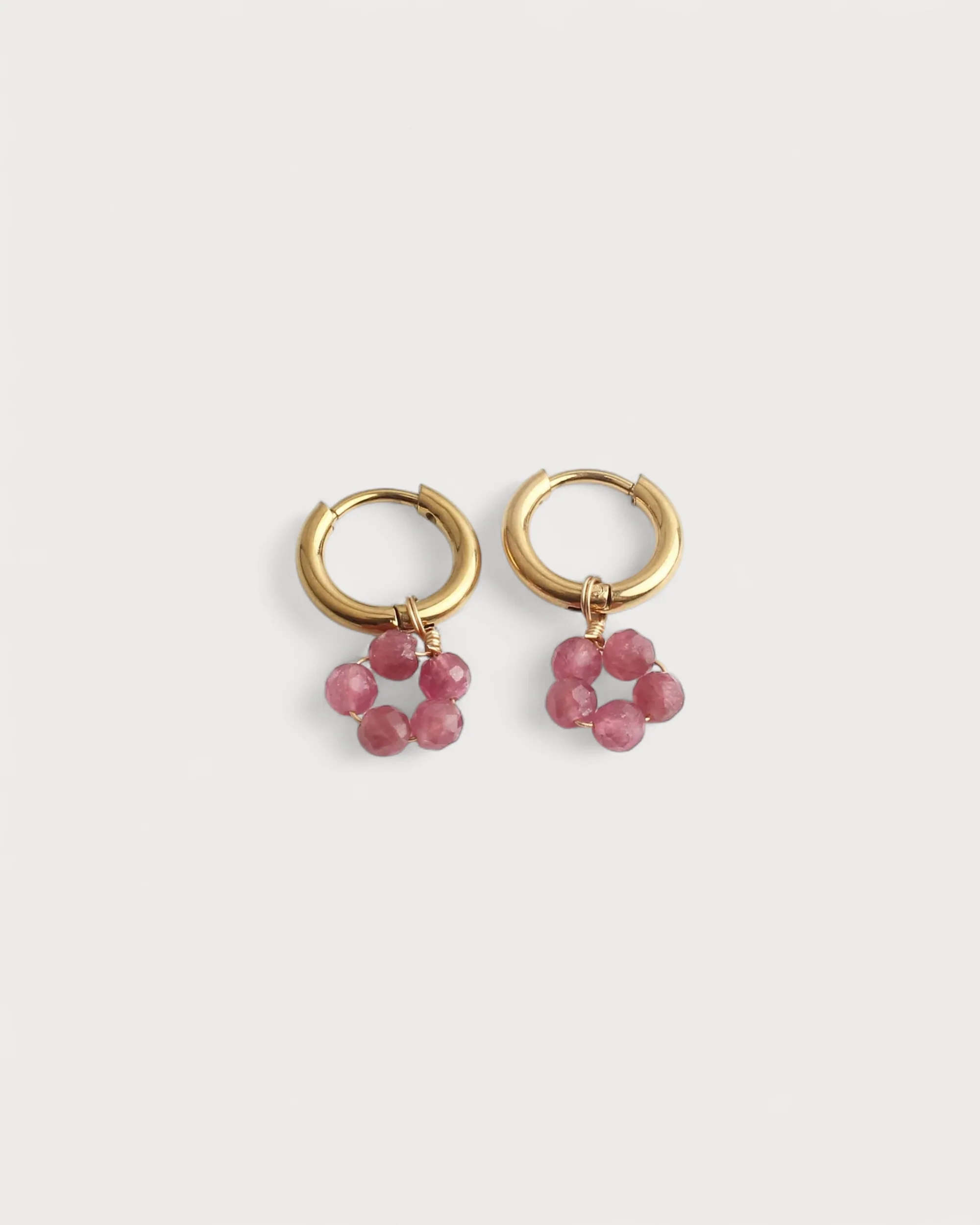 Tiny Flower - Boucles d'oreilles - Acier inoxydable - Image 5
