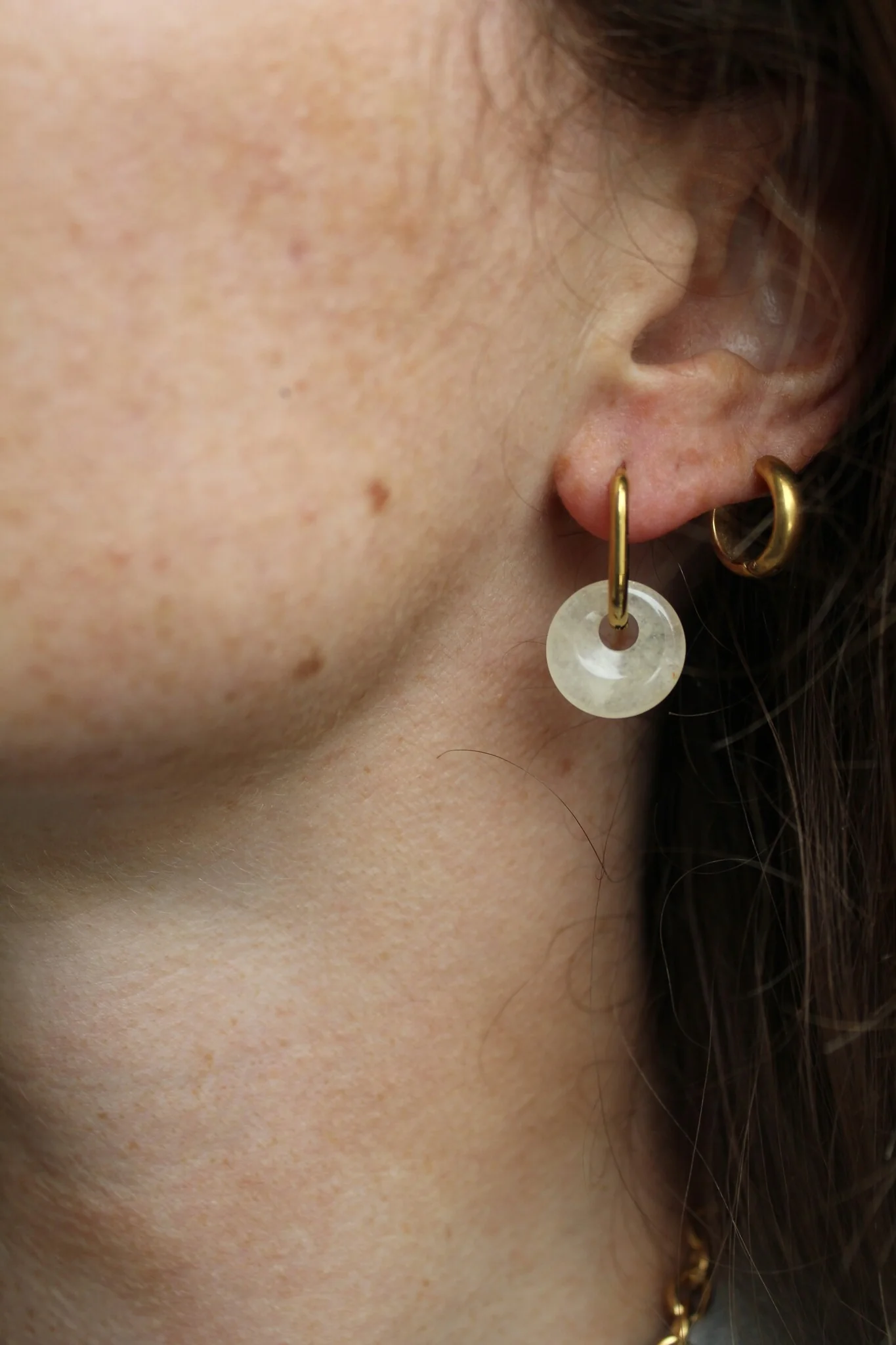 Tiny Tirza - Boucles d'oreilles - Pierre naturelle - Acier inoxydable - Image 12
