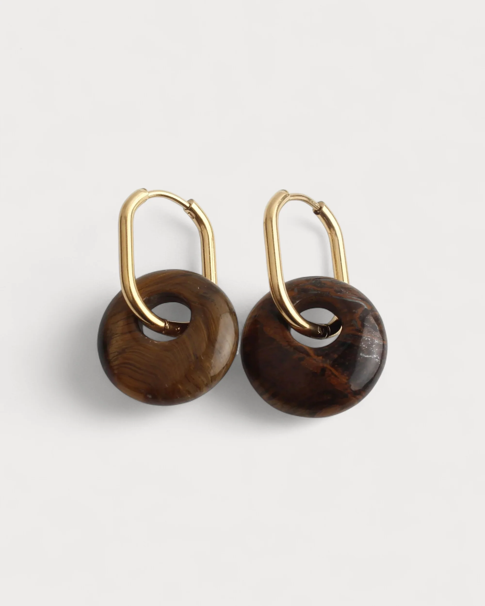 Tirza - Boucles d'oreilles - Pierre naturelle - Acier inoxydable - Image 13