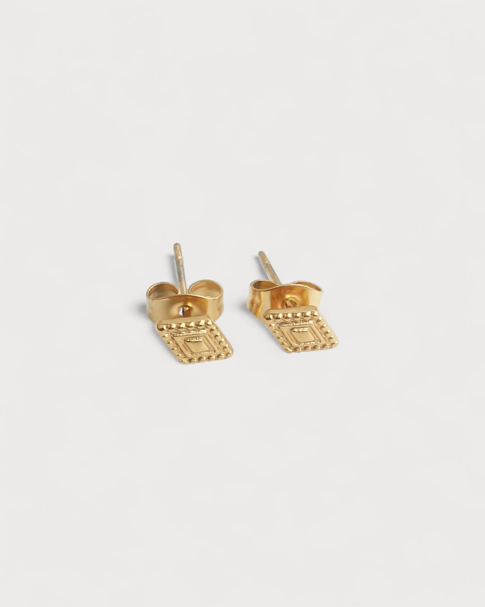 Triangle - Clou - Boucles d'oreilles - Acier inoxydable
