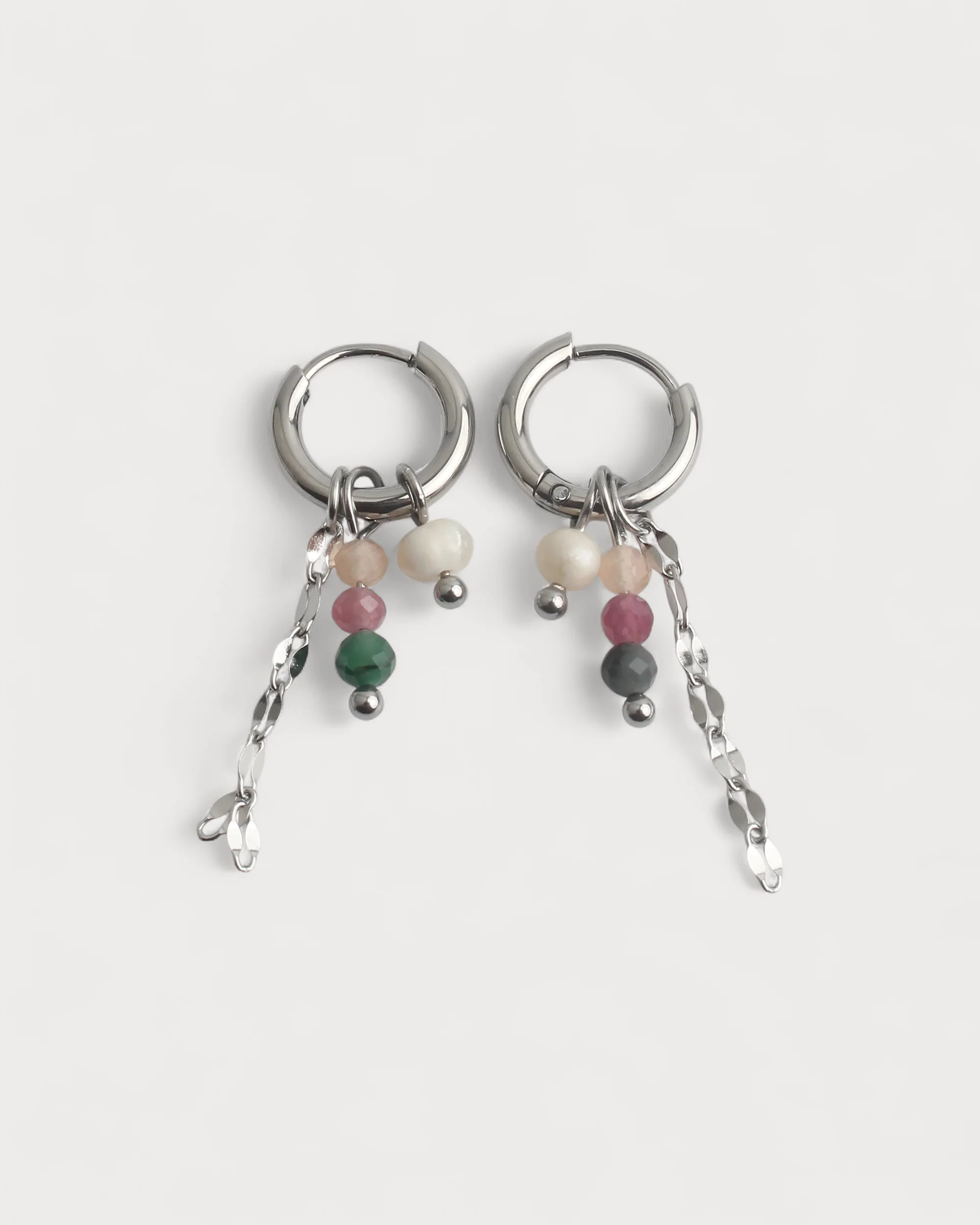 Valencia - Boucles d'oreilles - Acier inoxydable - Image 3