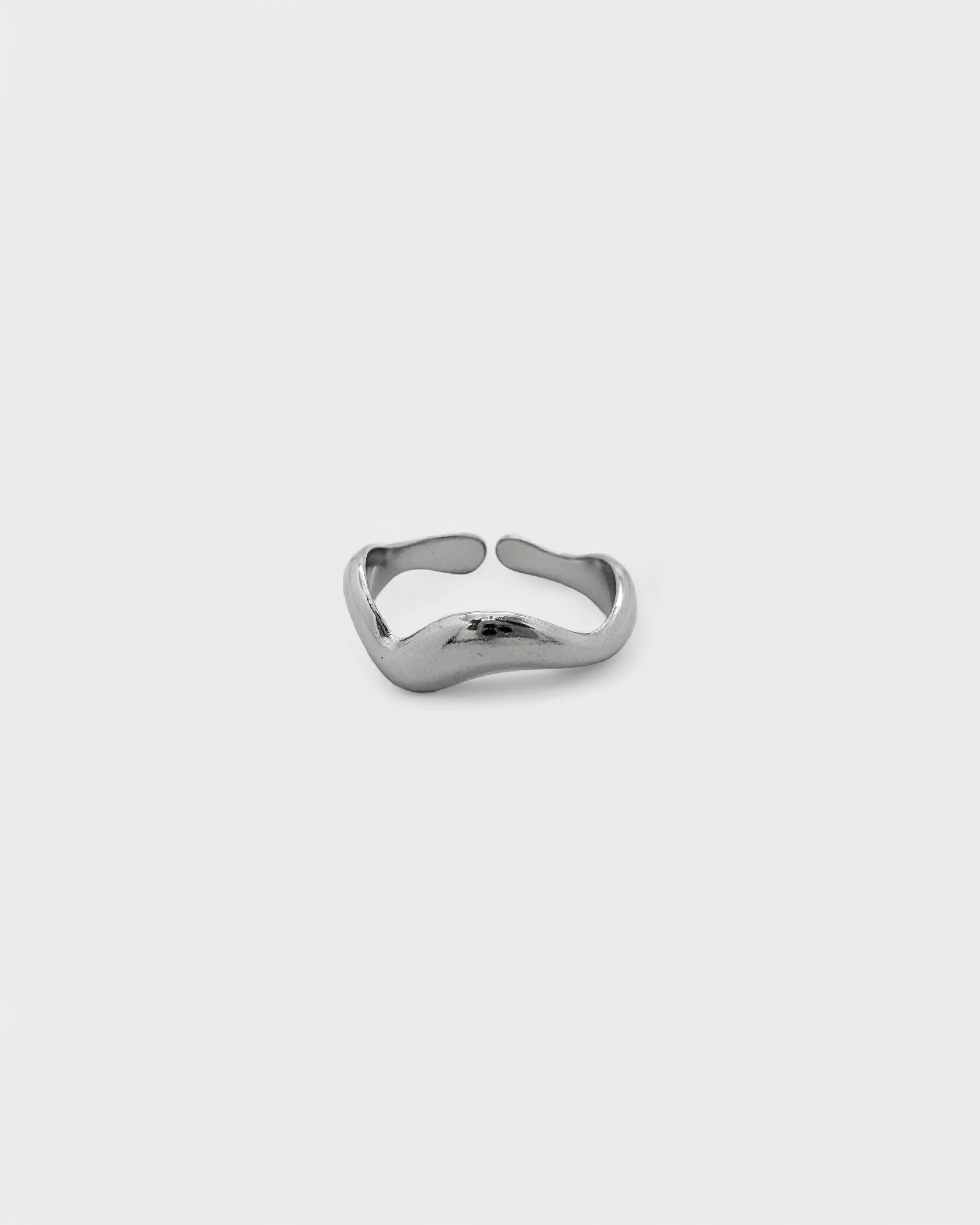 Waves- Bague - Acier inoxydable - Ajustable - Image 6