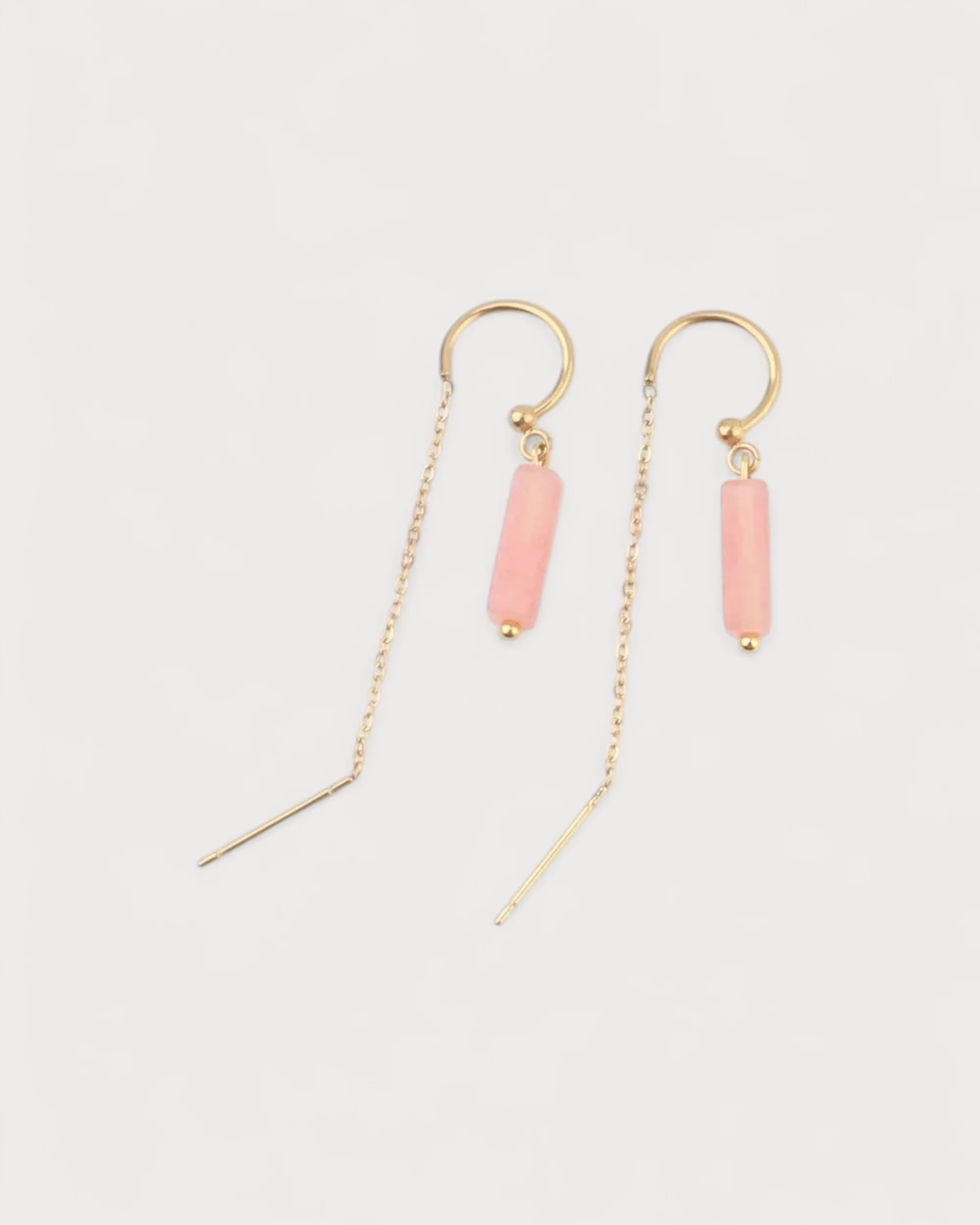 Yaya - Boucles d'oreilles - Pierre naturelle - Acier inoxydable - Image 3