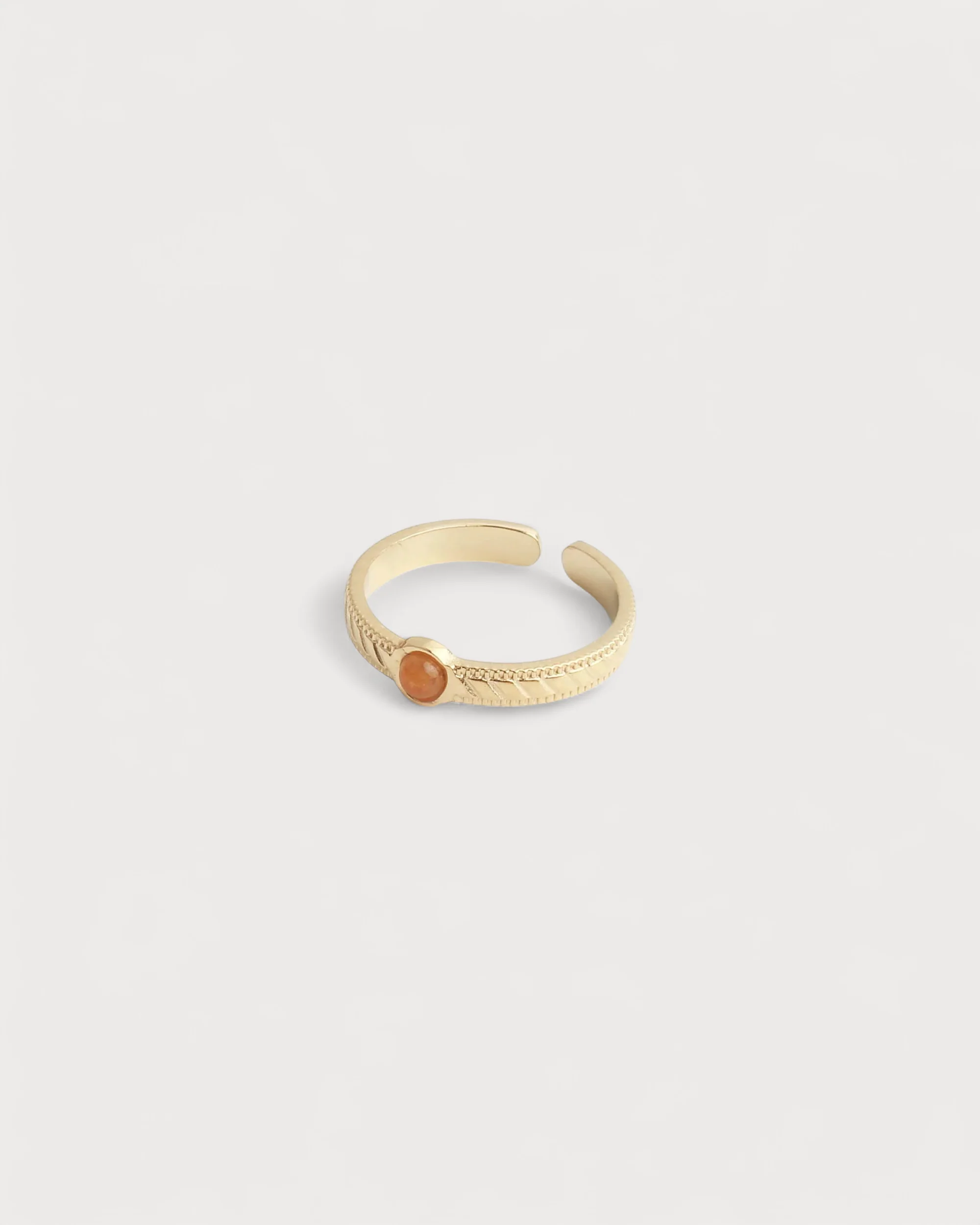 Zosia - Bague - Pierre naturelle - Acier inoxydable - Ajustable - Image 12